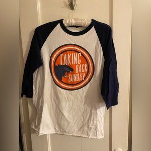 Taking Back Sunday baseball tee